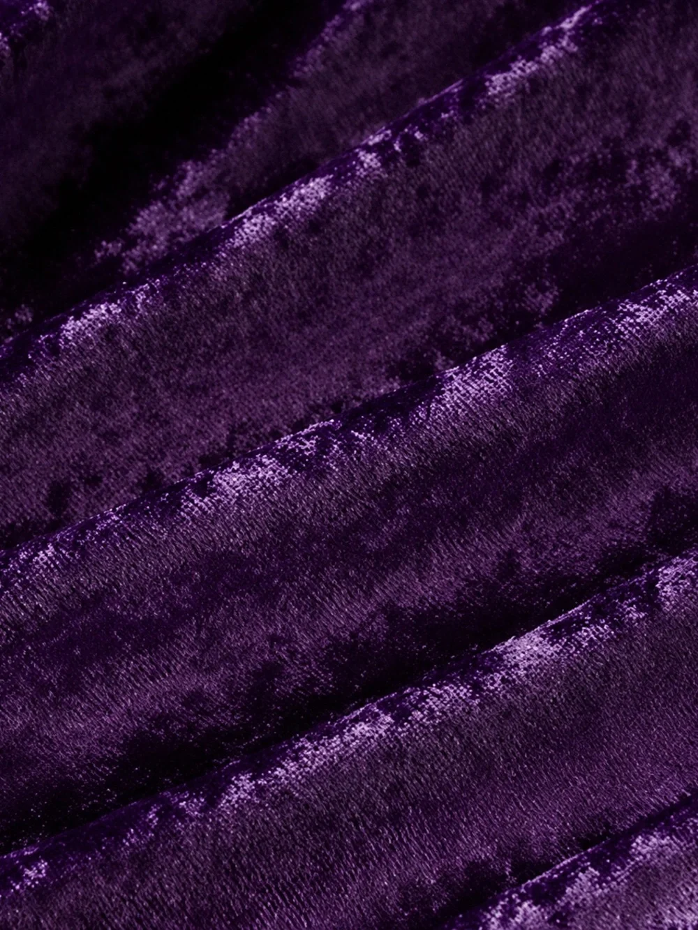Plush Velvet Intelligent Design Comforter Set Full Queen Purple New